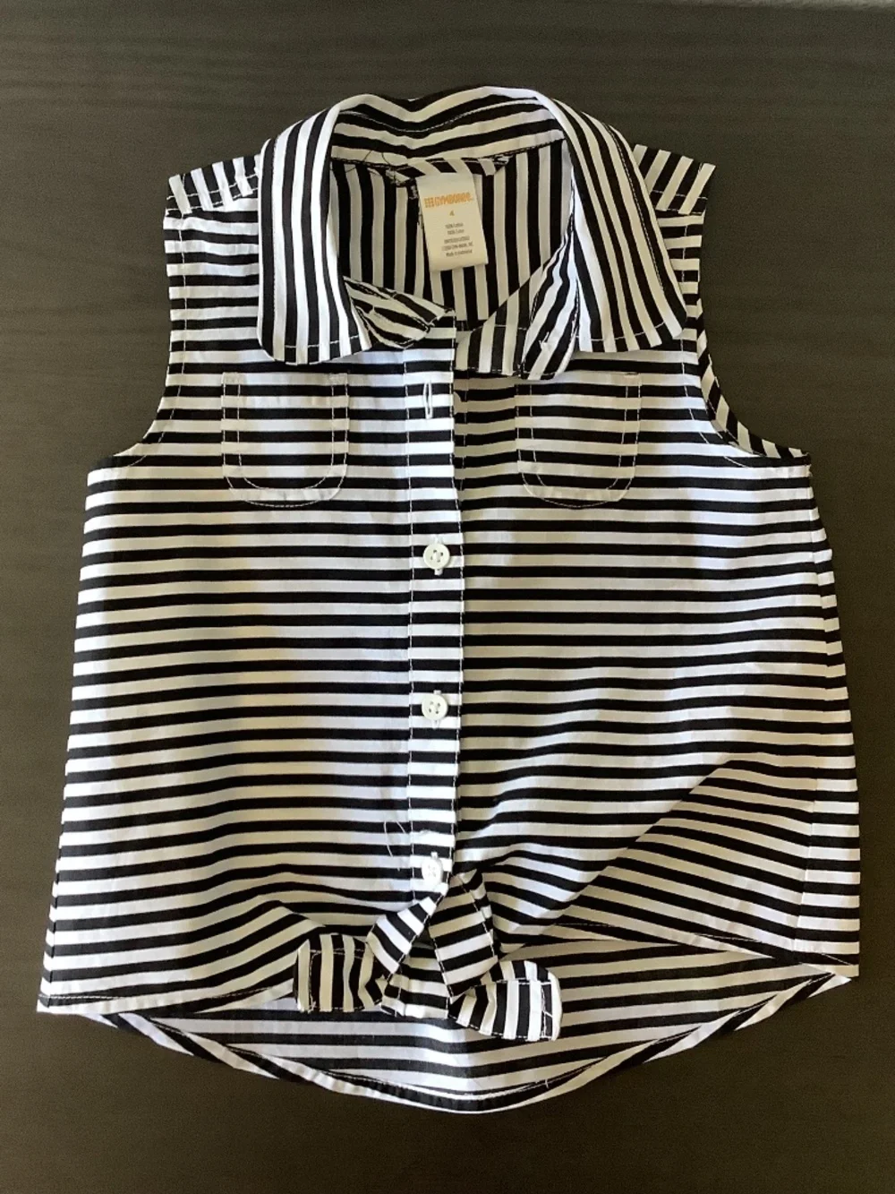NWT COTTON ON KIDS Girls Slouch Shortall Denim & Gymboree Top Size 4 Outfit 2PC